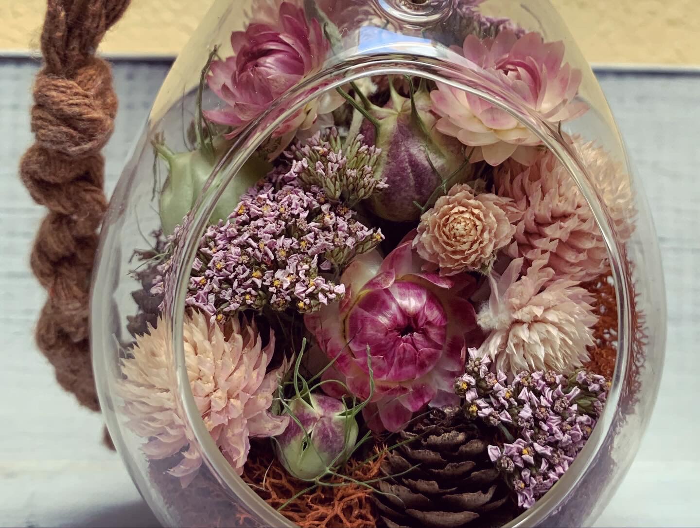 dried flower art